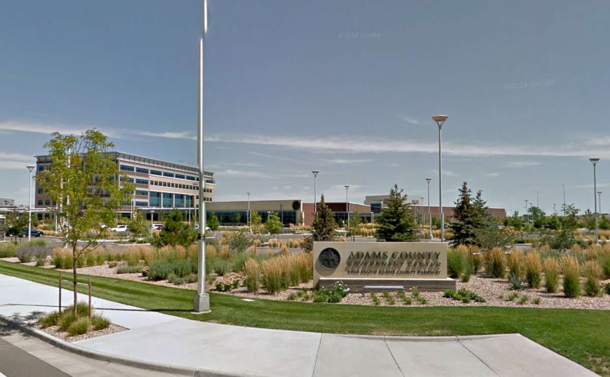 PHOTO: Adams County Government Center building in Colorado.