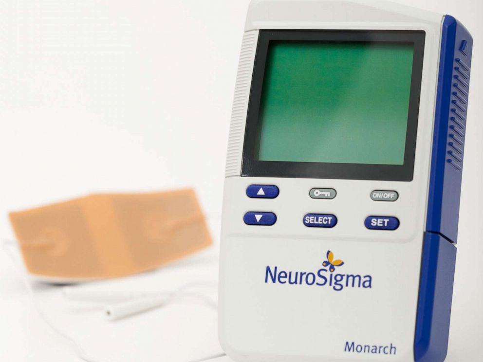 PHOTO: Monarch eTNS NeuroSigmas System as the first non-drug treatment for Pediatric ADHD approved by the FDA. 