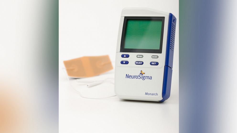 PHOTO: NeuroSigma's Monarch eTNS System as the first non-drug treatment for pediatric ADHD approved by the FDA. 