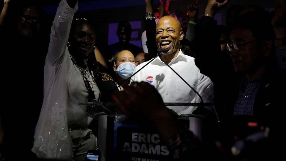 Eric Adams has 1st-choice lead in New York City Democratic mayoral primary