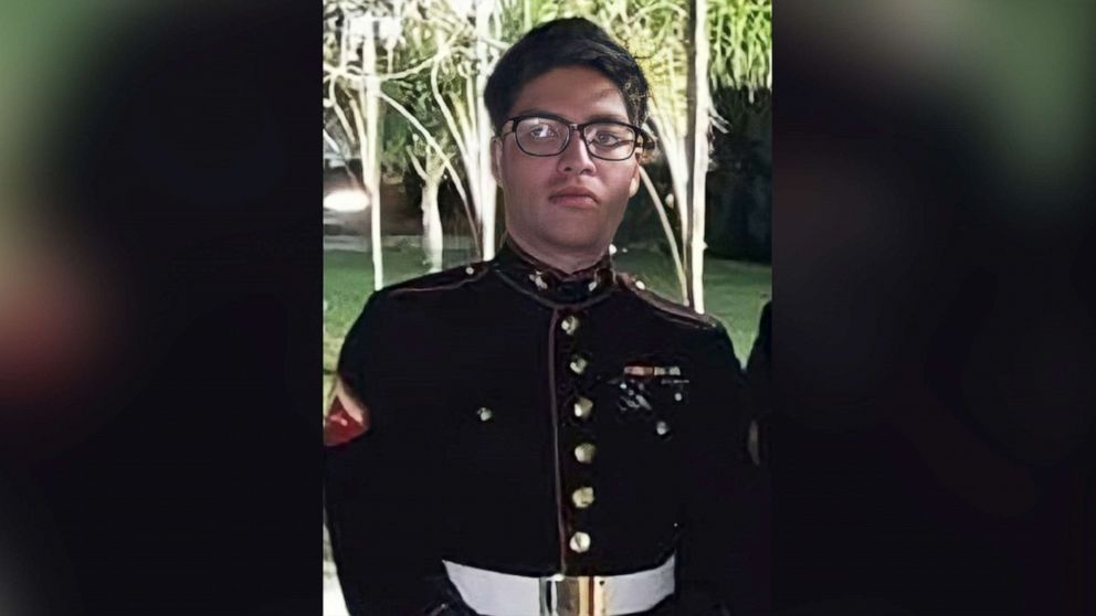 PHOTO: An undated photo of Humberto Sanchez, 22, a Marine among the thirteen U.S. service members who were killed in a deadly airport suicide bombing in Kabul, Afghanistan on Aug. 26, 2021. 