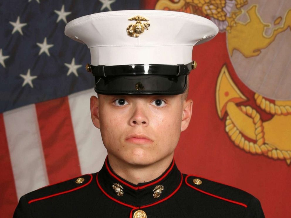 PHOTO: An undated photo of Jared Schmitz, 20, a Marine among the thirteen U.S. service members who were killed in a deadly airport suicide bombing in Kabul, Afghanistan on Aug. 26, 2021. 