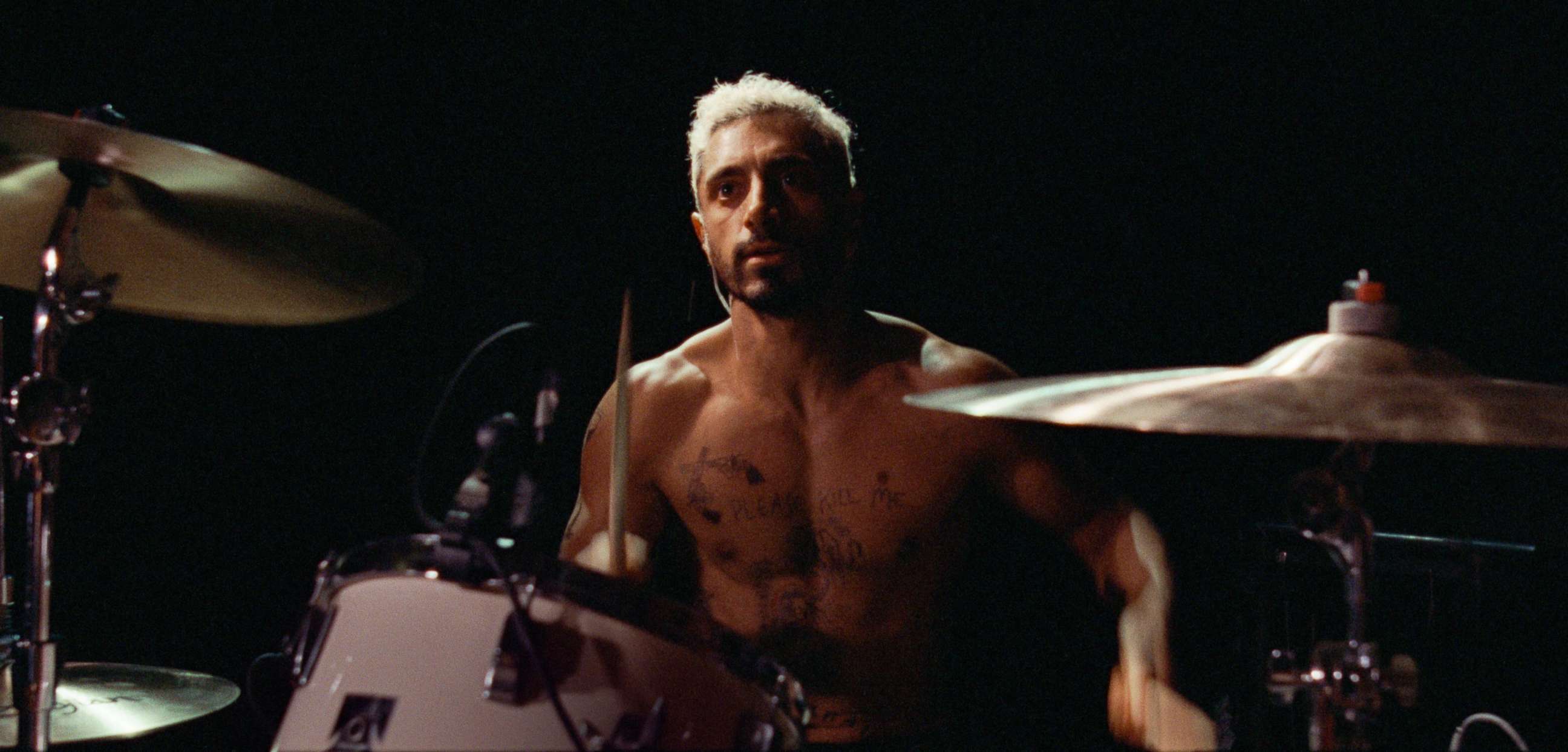 PHOTO: This image released by Amazon Studios shows Riz Ahmed in a scene from "Sound of Metal." 