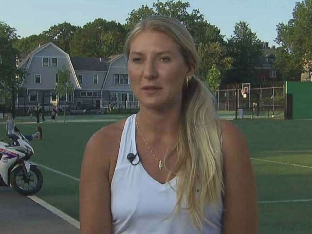 PHOTO: Aia Polansky, 33, confronted a man she says flashed her while she was jogging in Cambridge, Mass., on Thursday, July 18, 2019.