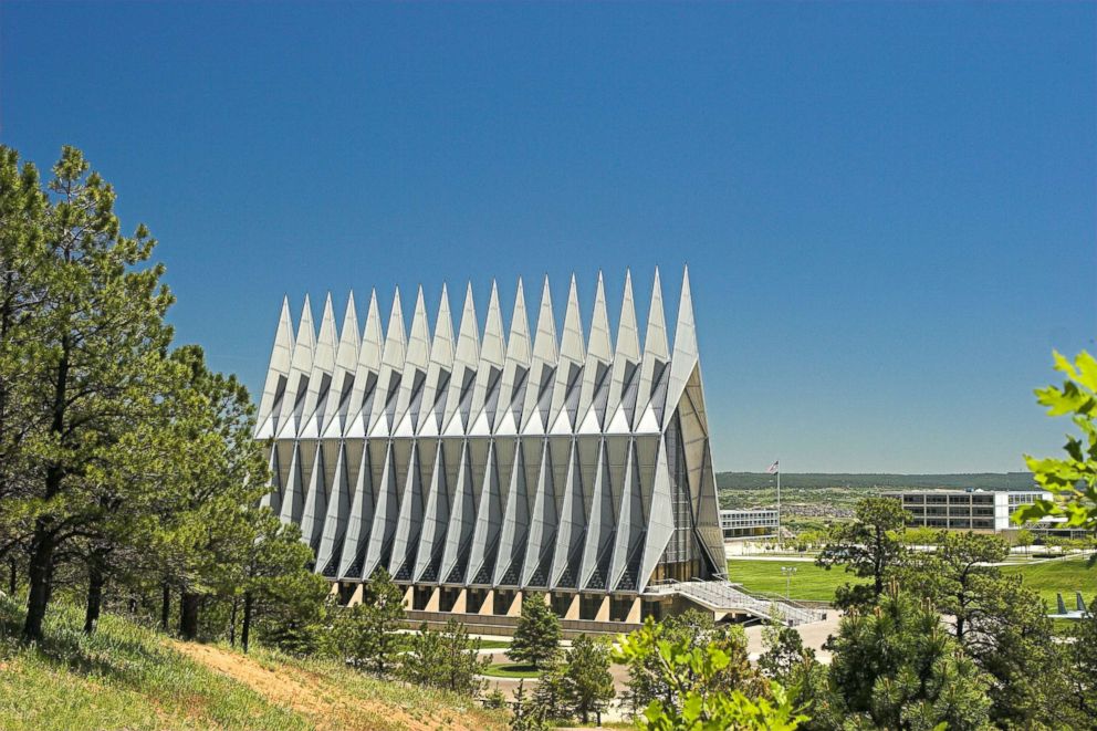 PHOTO: The US Air Force Academy Chapel.