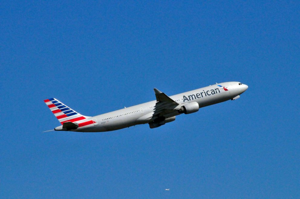PHOTO: An American Airlines plane takes off in this stock photo.