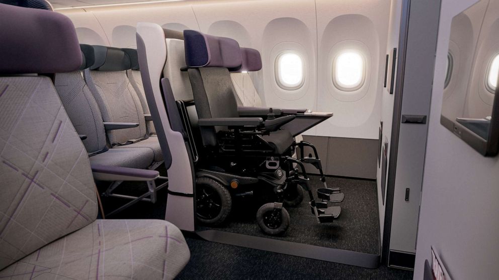 New seat designed to make flying easier for wheelchair users - ABC