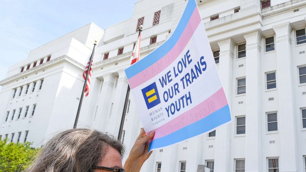 A record number of anti-transgender bills have been introduced in state legislatures in 2021, according to the Human Rights Campaign.
