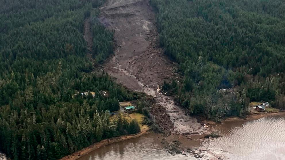 At the very least 1 individual useless, 5 others believed lacking after main landslide in Alaska: officers