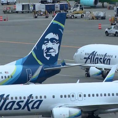 Alaska Flight 1146 departed from Seattle Friday afternoon, bound for San Diego.