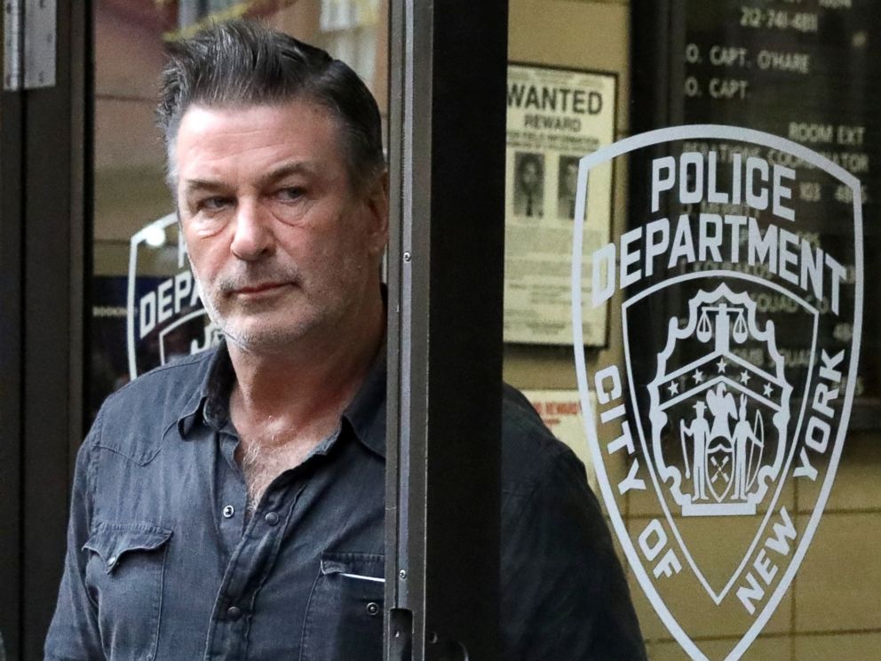 PHOTO: Actor Alec Baldwin exits the 6th precinct of the New York Police Department in Manhattan, New York, Nov. 2, 2018.