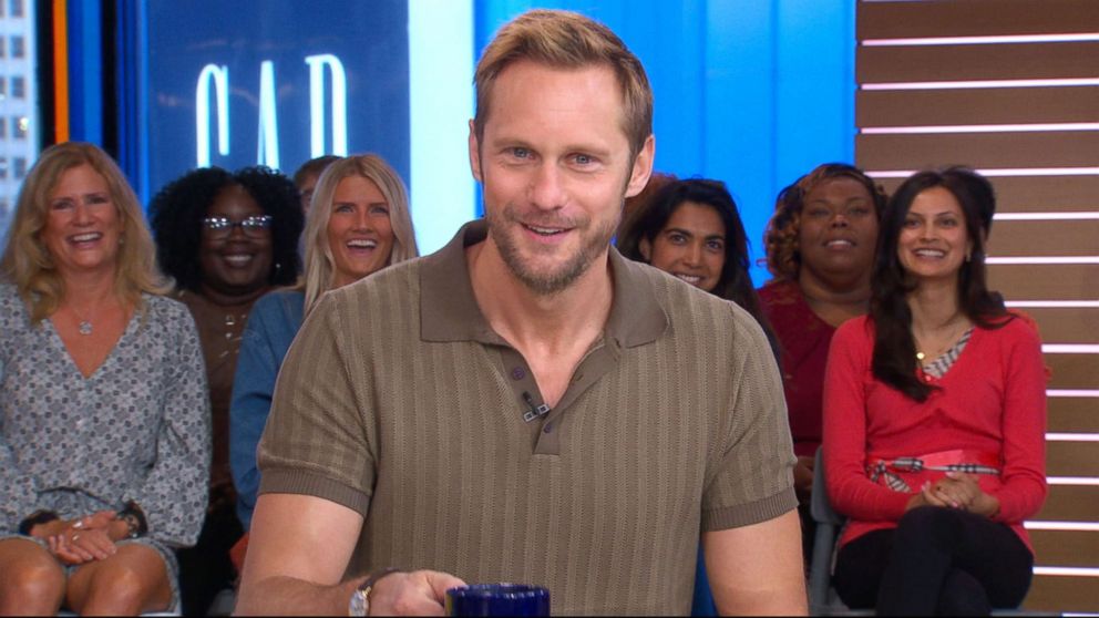 PHOTO: Alexander Skarsgard joined "GMA" to discuss his new movie "Hold the Dark" and season 2 of "Big Little Lies."