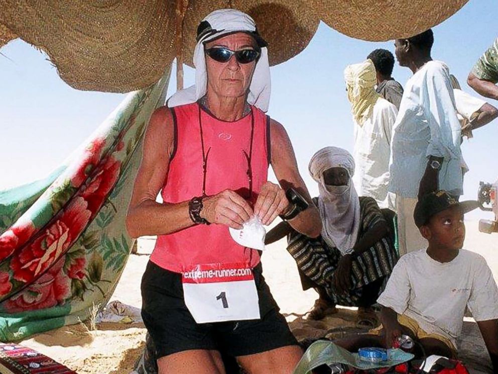 PHOTO: Alicja Barahona on her way to winning the Niger Trans 555km race