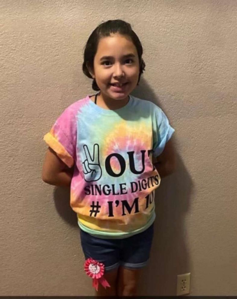 PHOTO: Fourth-grader Alithia Ramirez, 10, in an undated family photo. Ramirez was killed in the shooting at Robb Elementary School on May 24, 2022, in Uvalde, Texas.