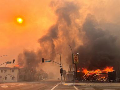 Before, during and after the wildfires: A look at the devastation in California