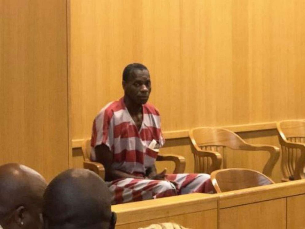 PHOTO: Alvin Kennard before his hearing Wednesday, August 28, 2019, where a judge ordered he had served his time and should be released from prison.