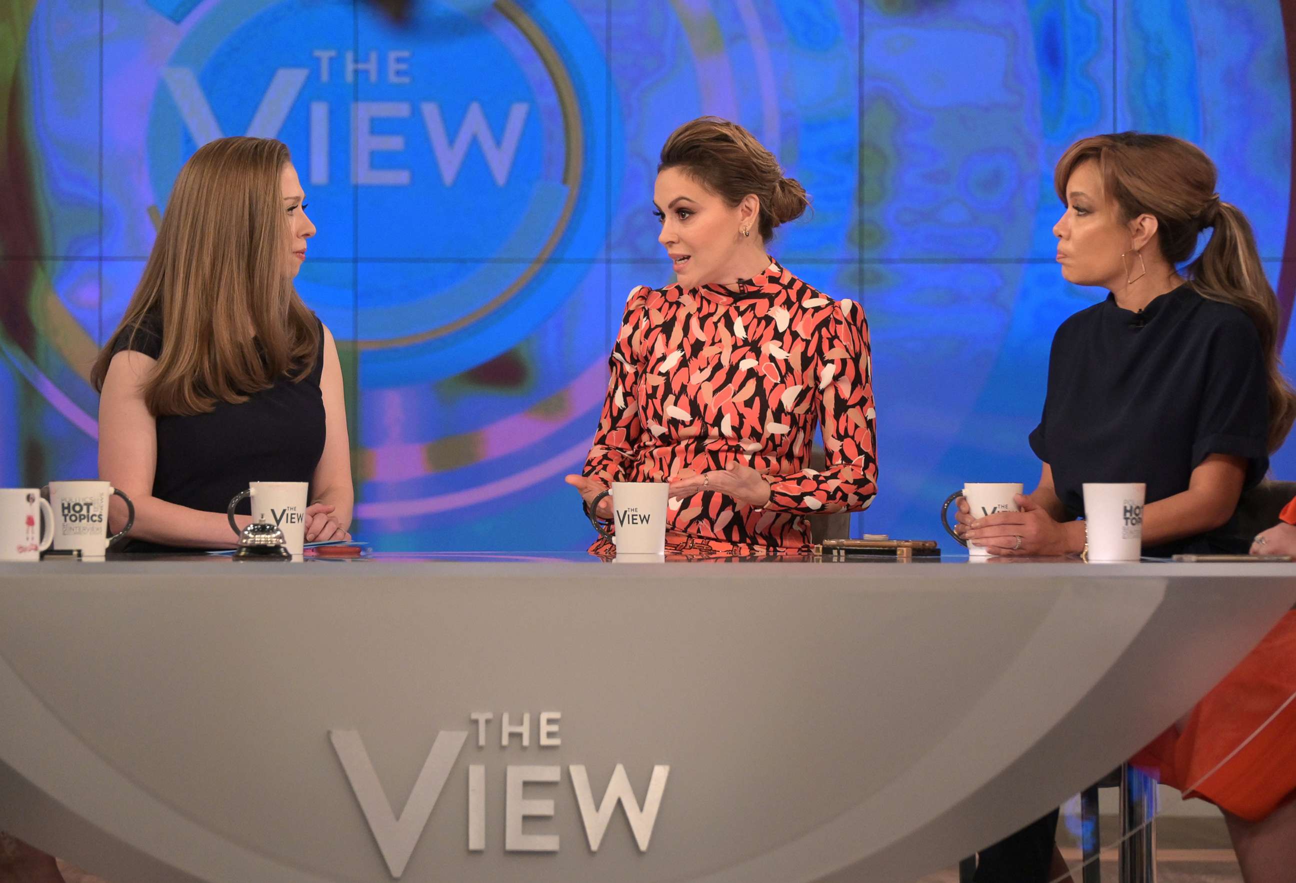 PHOTO: Actress Alyssa Milano opens up on "The View" about why she decided to share her #MeToo story 25 years after the alleged incident Wednesday, Oct. 16, 2019.