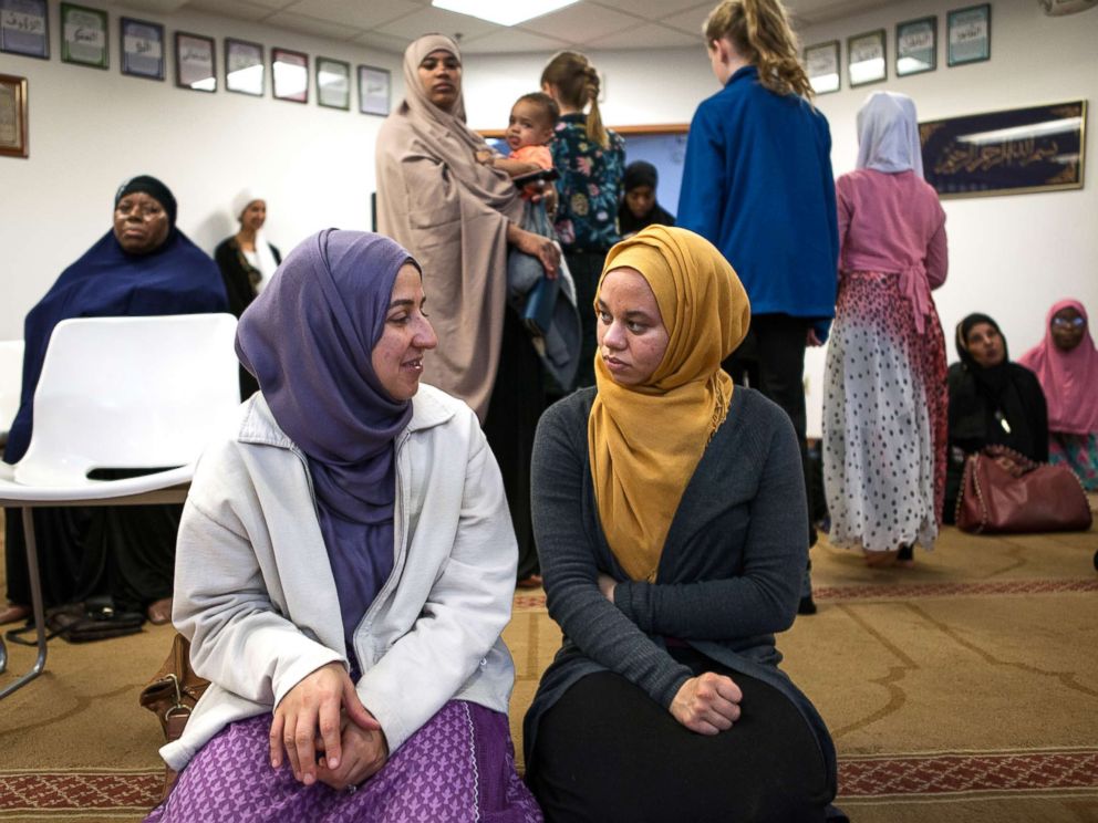 PHOTO: Amaiya attends Friday prayers at a mosque in Minneapolis.