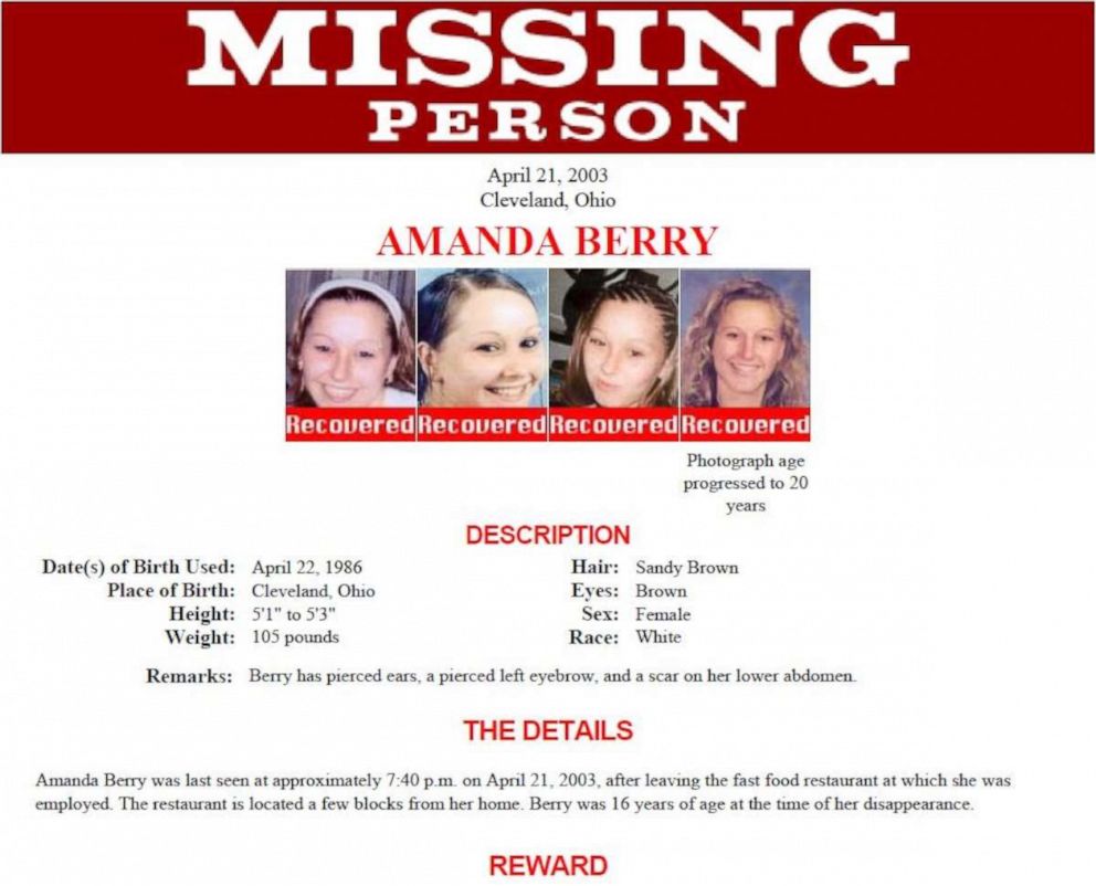 PHOTO: In April 2003, Castro kidnapped 16-year-old Amanda Berry as she was walking home from her job at Burger King.