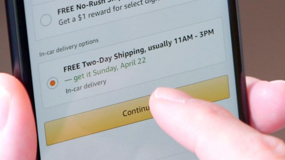 VIDEO: Amazon now offering in-car delivery service