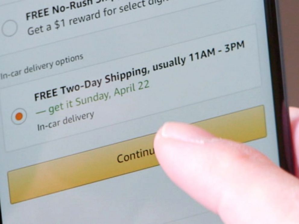 Amazon now offering in-car delivery service