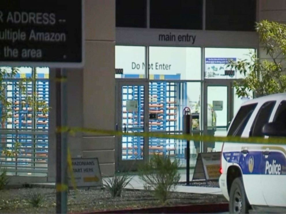 PHOTO: A newborn baby was found dead in the trash in a womens bathroom at a Phoenix, Amazon distribution center, Jan. 16, 2019.