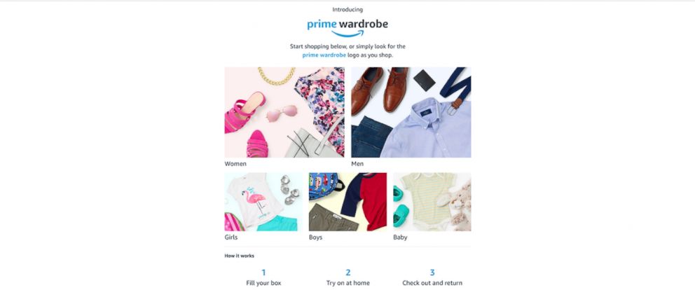 Exclusive 1st look at Amazon's new Prime Wardrobe service that lets you