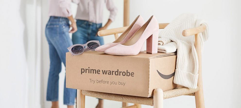 PHOTO: "GMA" got an exclusive first look at Amazon's new Prime Wardrobe service, which allows online shopping customers to try on clothes before they buy them. 
