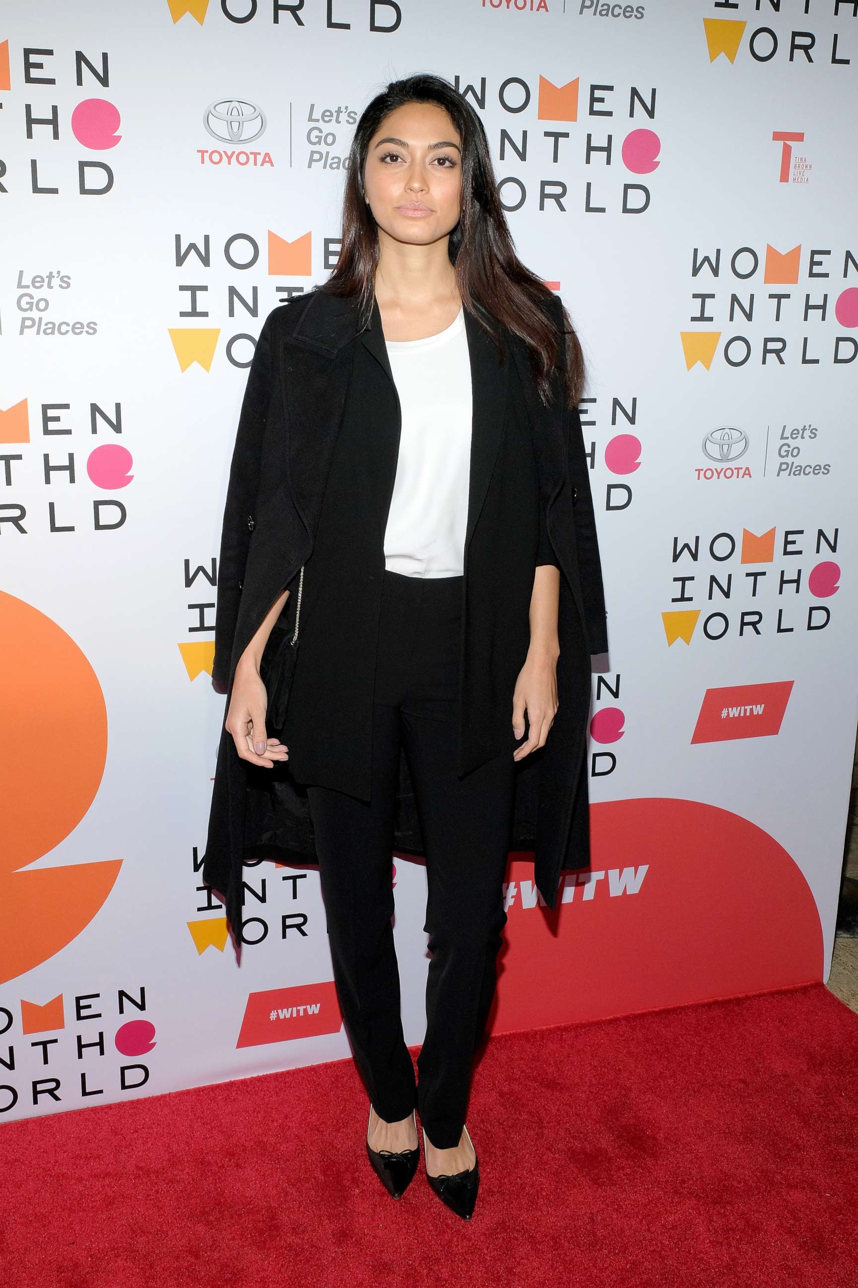 PHOTO: Ambra Gutierrez attends the 2018 Women In The World Summit at Lincoln Center, April 12, 2018, in New York City.