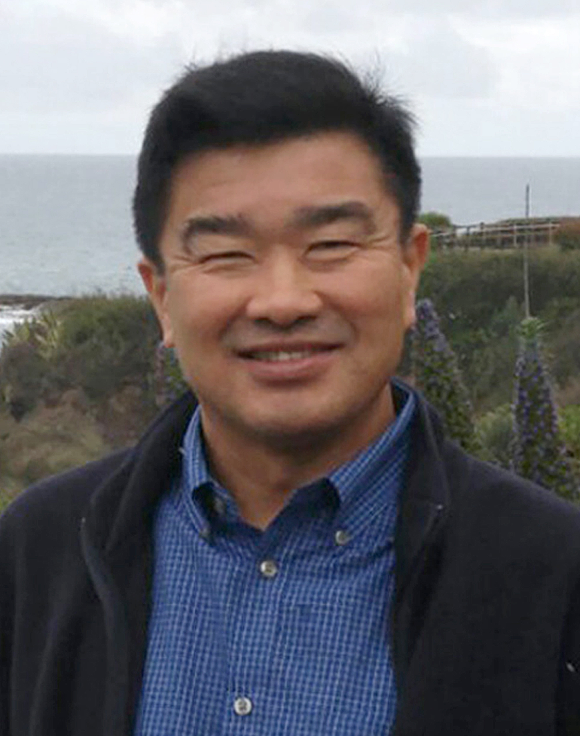 PHOTO: Tony Kim (also known as Kim Sang-duk), in a 2016 photo provided by his family taken in California. Kim was detained at the Pyongyang airport. He taught accounting at the Pyongyang University of Science and Technology.