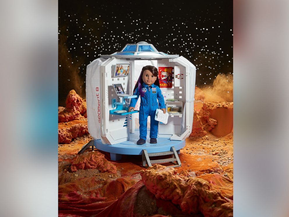 PHOTO:American Girls 2018 girl of the year doll, who was revealed on GMA today, is Luciana Vega, an aspiring astronaut who hopes to be the first person to go to mars.