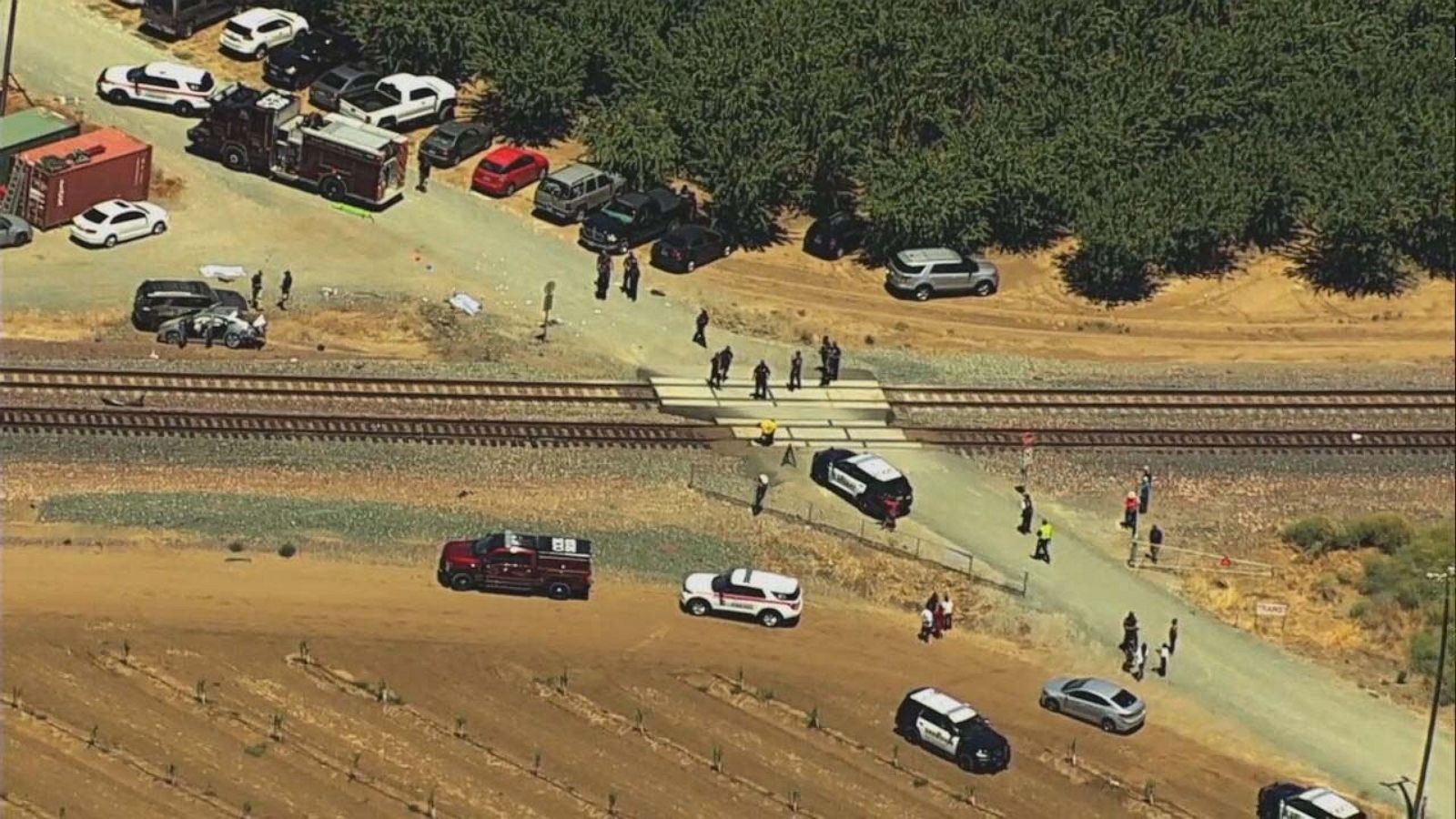3 dead, 2 injured after Amtrak train collides with car in California:  Officials - ABC News