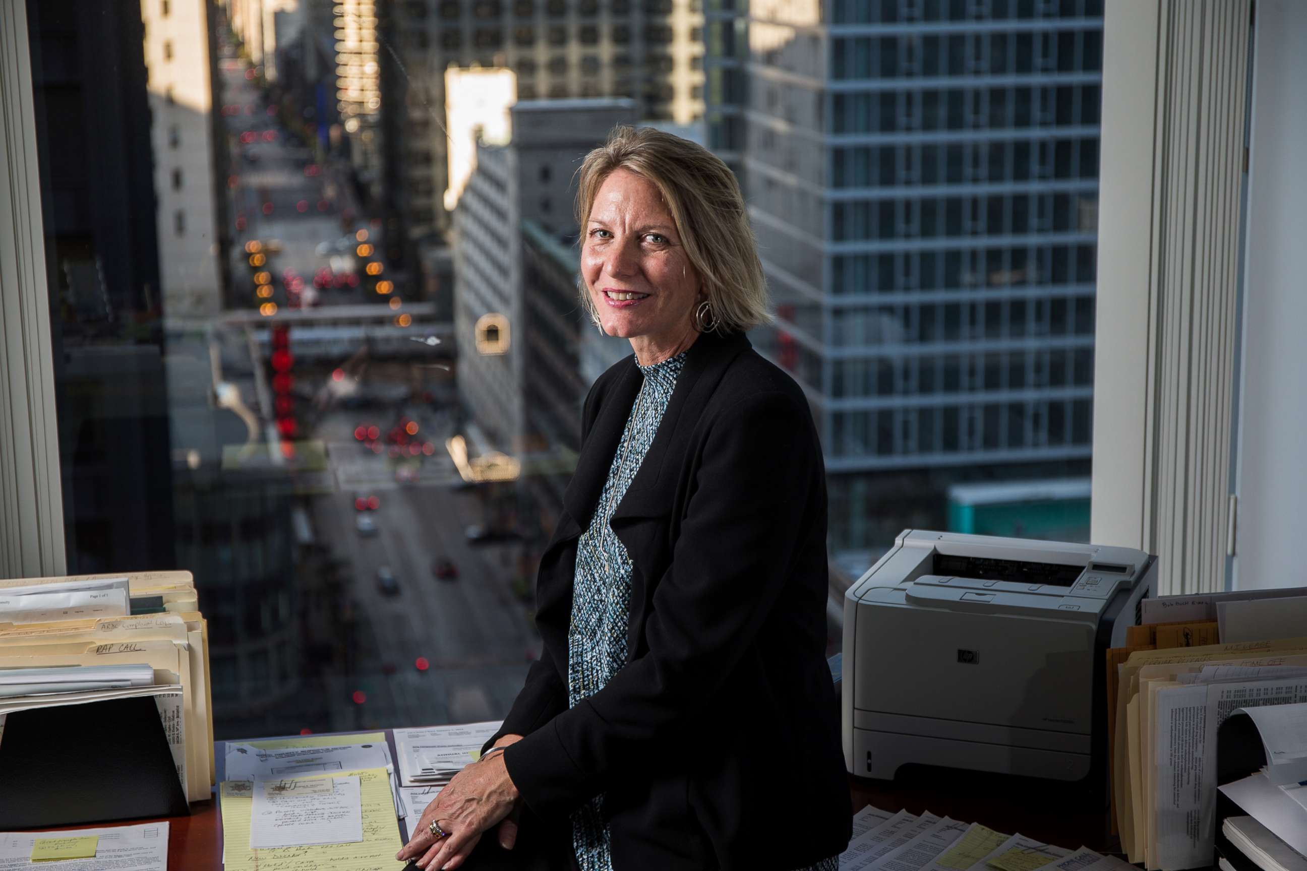 PHOTO: Cook County Public Defender Amy Campanelli poses for a portrait on Oct. 14, 2015 at her office in Chicago.