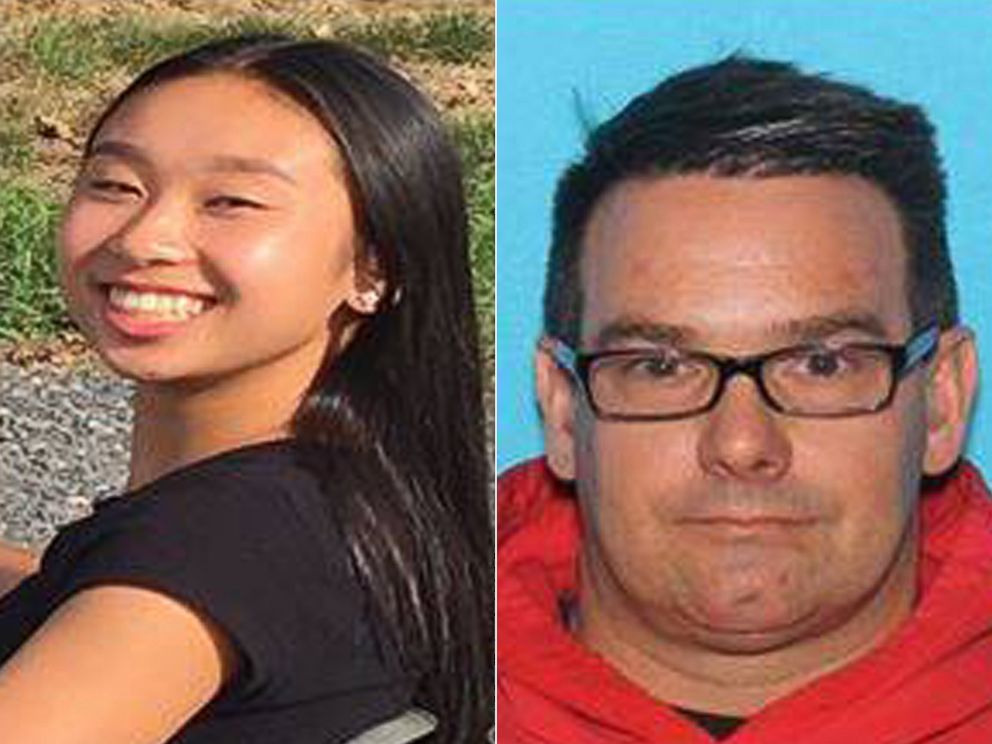PHOTO: Amy Yu age 16 and Kevin Esterly age 45, have been reported missing and could possibly be traveling together in a 1999 Red Honda Accord, 2 door bearing PA vehicle registration of KLT 0529.