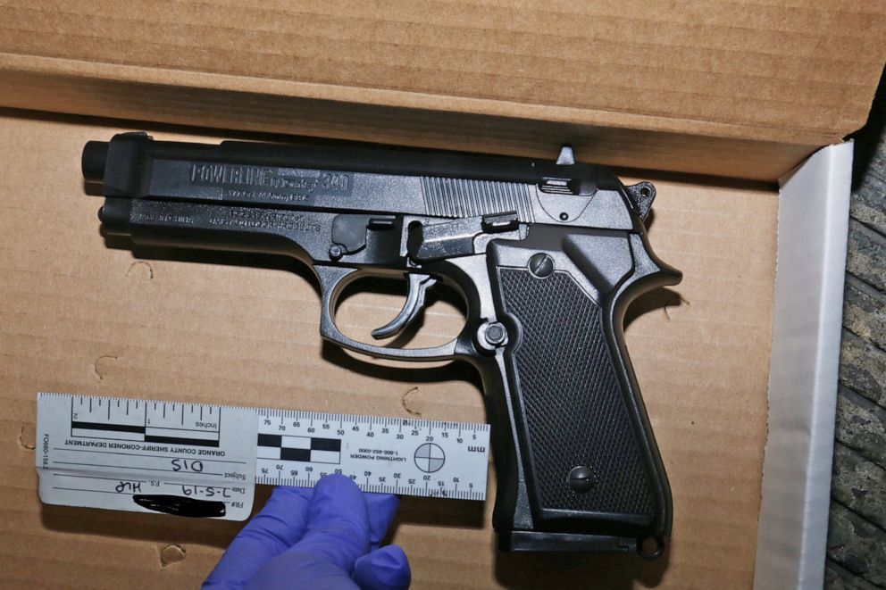 PHOTO: Authorities released this image of a BB gun that they say was recovered at the scene of an officer involved shooting that left one teenager dead in Anaheim, Calif., July 5, 2019.