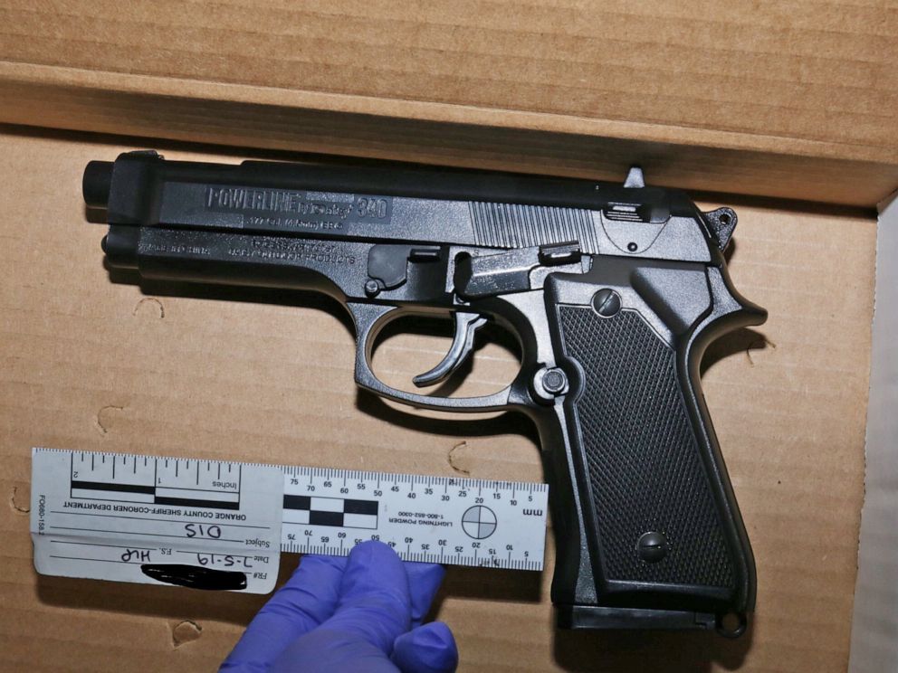 PHOTO: Authorities released this image of a BB gun that they say was recovered at the scene of an officer involved shooting that left one teenager dead in Anaheim, Calif., July 5, 2019.