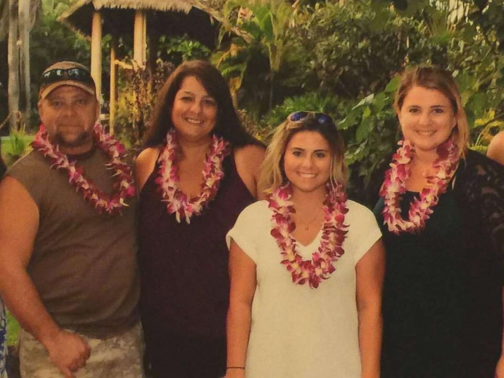 PHOTO: Dorene Anderson, second from left, is pictured with her husband and two daughters. Anderson was one of the people killed in Las Vegas after a gunman opened fire, Oct. 1, 2017, at a country music festival.