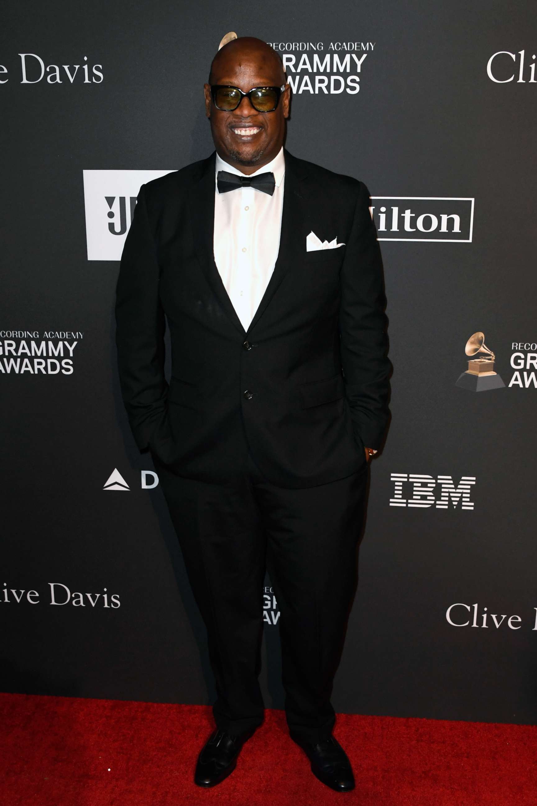 PHOTO: Andre Harrell attends the Pre-GRAMMY Gala and GRAMMY Salute to Industry Icons Honoring Clarence Avant, on Feb. 9, 2019, in Beverly Hills, Calif.