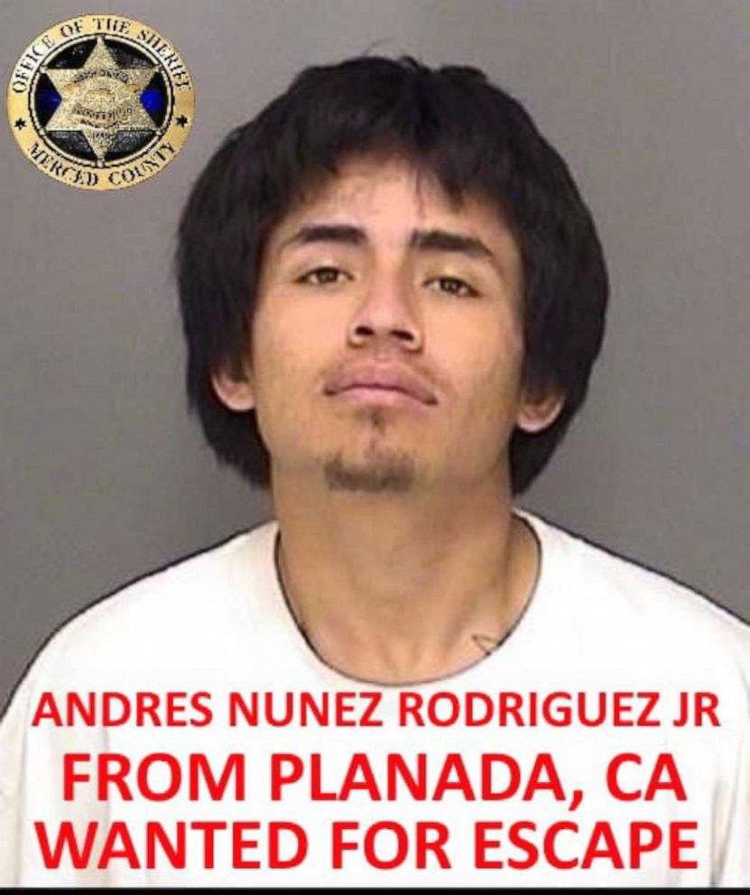 PHOTO: Andres Nunez Rodriguez Jr. is seen in this undated photo released by the Merced County Sheriff's Office.