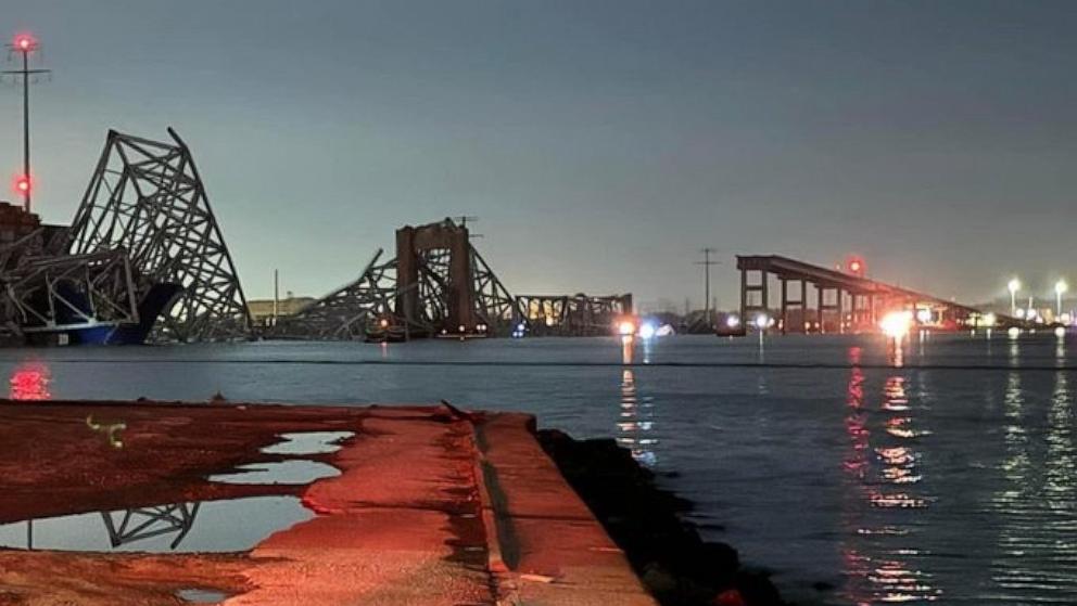 Ship Strikes Major Baltimore Bridge Causing Partial Collapse 6239