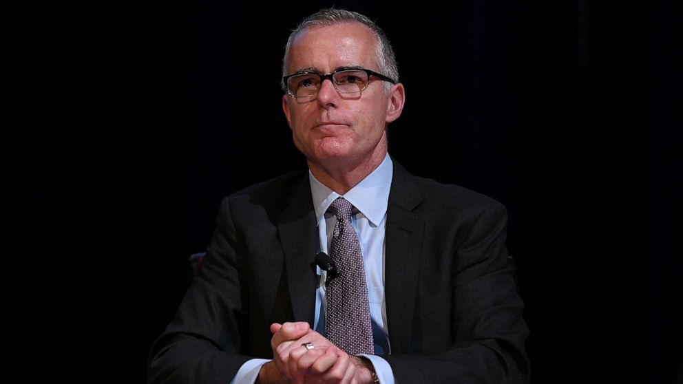 Former FBI Deputy Director Andrew McCabe Sues Bureau, DOJ Over Firing ...