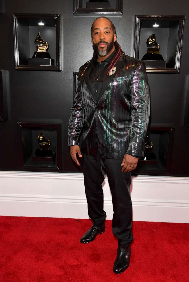 PHOTO: Sekou Andrews attends the 62nd Annual GRAMMY Awards at STAPLES Center on January 26, 2020 in Los Angeles, California.