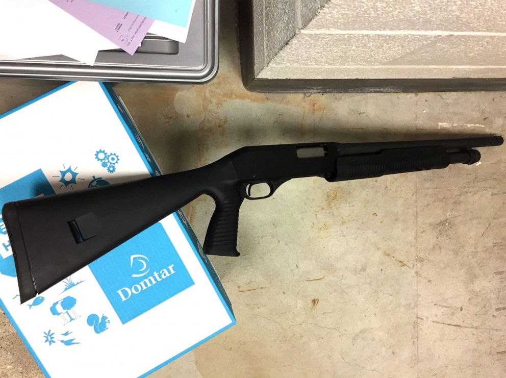 PHOTO: A gun is pictured in this undated photo released by Portland Police Bureau.