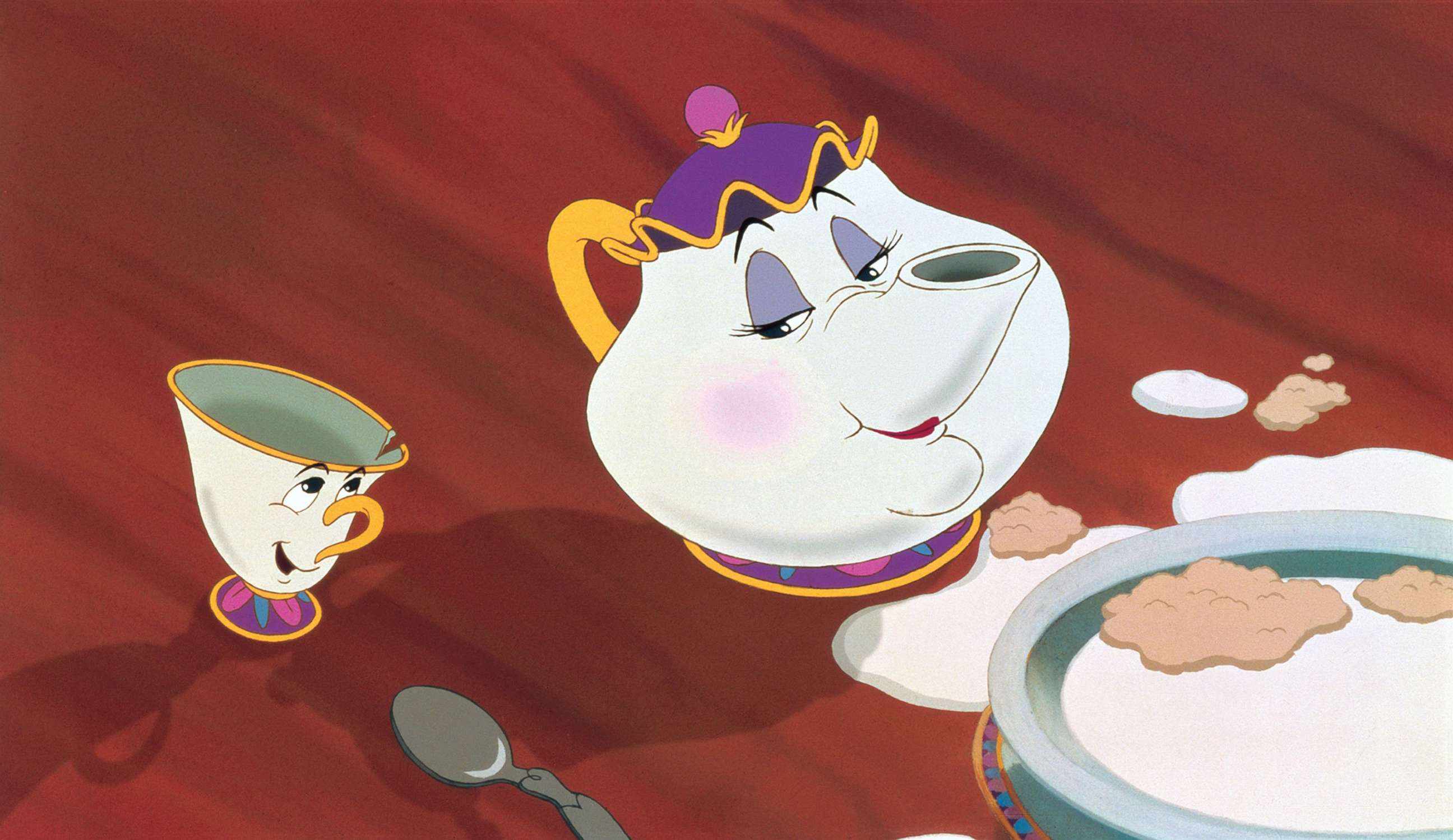 Mrs. Potts in the 1991 movie \