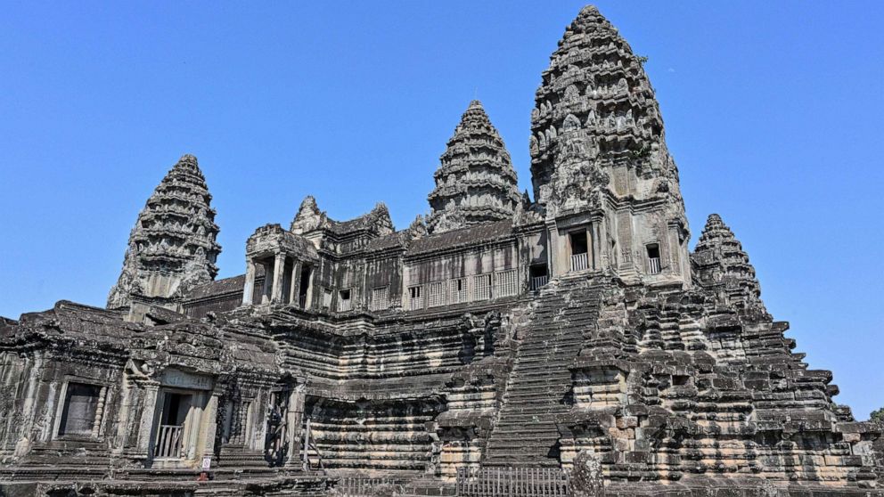 PHOTO: Angkor Wat temple in Siem Reap, Camodia, Feb. 13, 2019.
