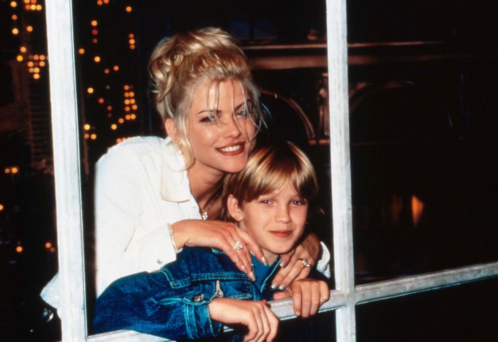 PHOTO: Anna Nicole Smith with her son Daniel, circa 1997. 