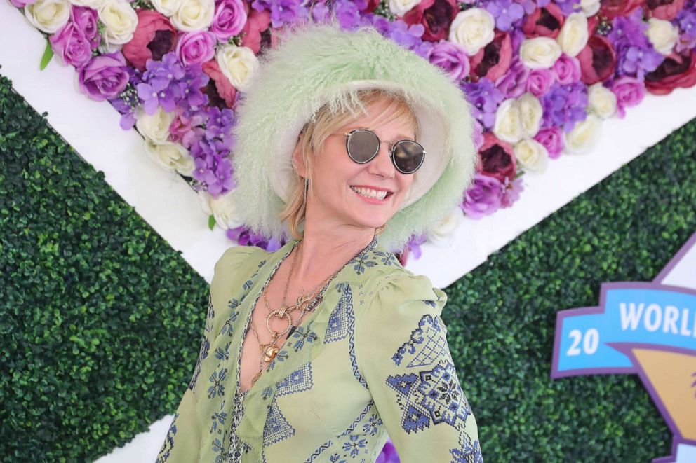 PHOTO: Anne Heche attends an event at Del Mar Race Track on Nov. 6, 2021 in Del Mar, Calif. 