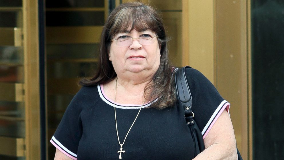 Annette Bongiorno, a former secretary at Bernard L. Madoff Investment Securities LLC, exits federal court in New York, June 21, 2011.