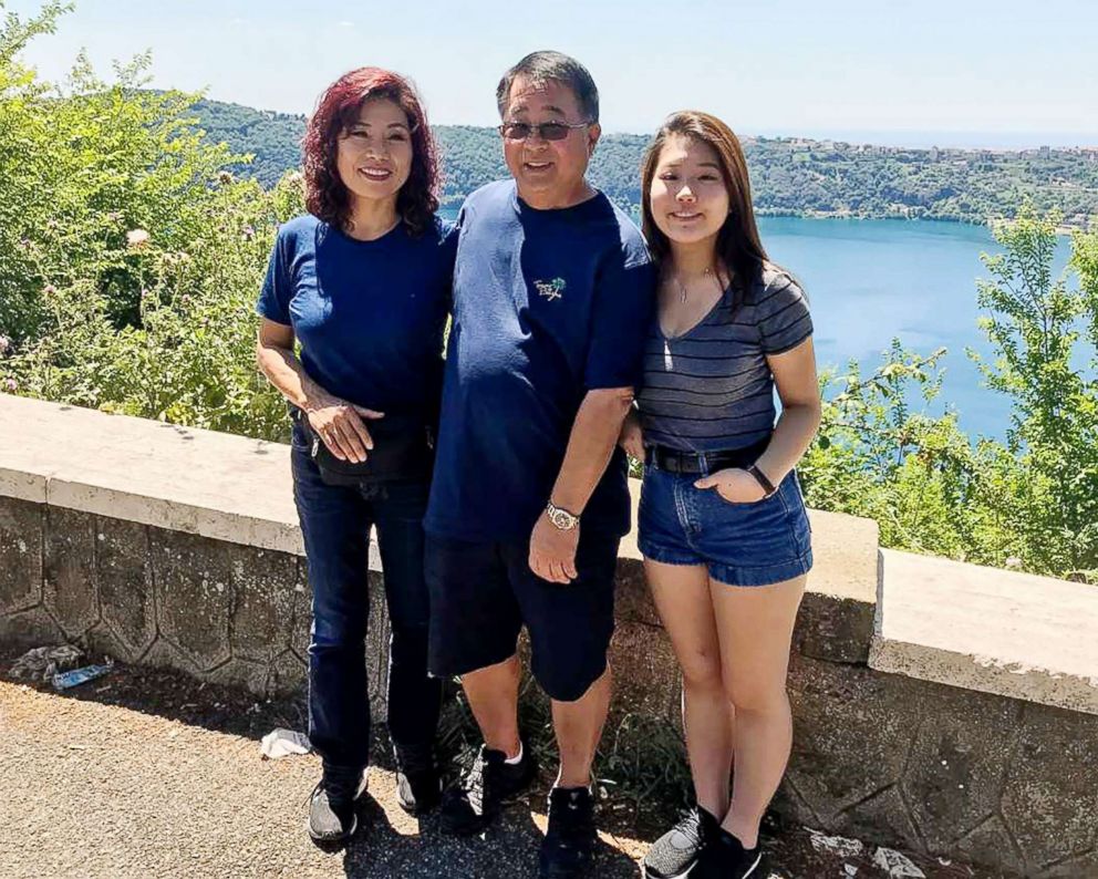 PHOTO: First generation college Annette Kaminaka said her parents, pictured here, are part of the reason she was able to fulfill her dream of going to college. 