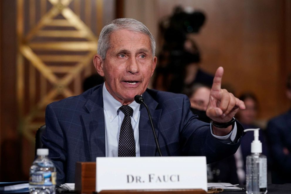 PHOTO: Dr. Anthony Fauci testifies before the Senate Health, Education, Labor, and Pensions Committee, on Capitol Hill in Washington, July 20, 2021.